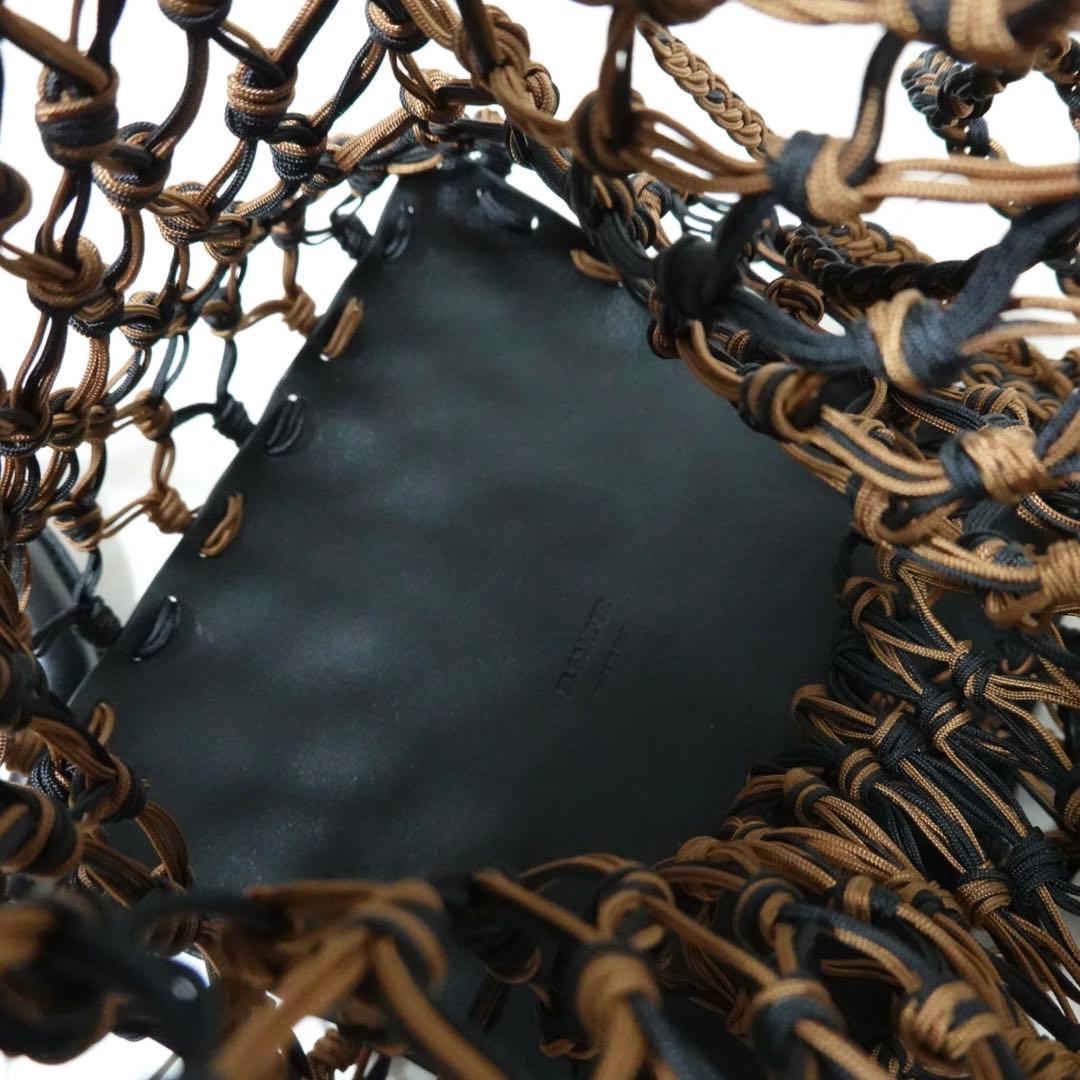 ジルサンダー　NET SQUARE SHOPPER ショルダーバッグ　網　ポーチ