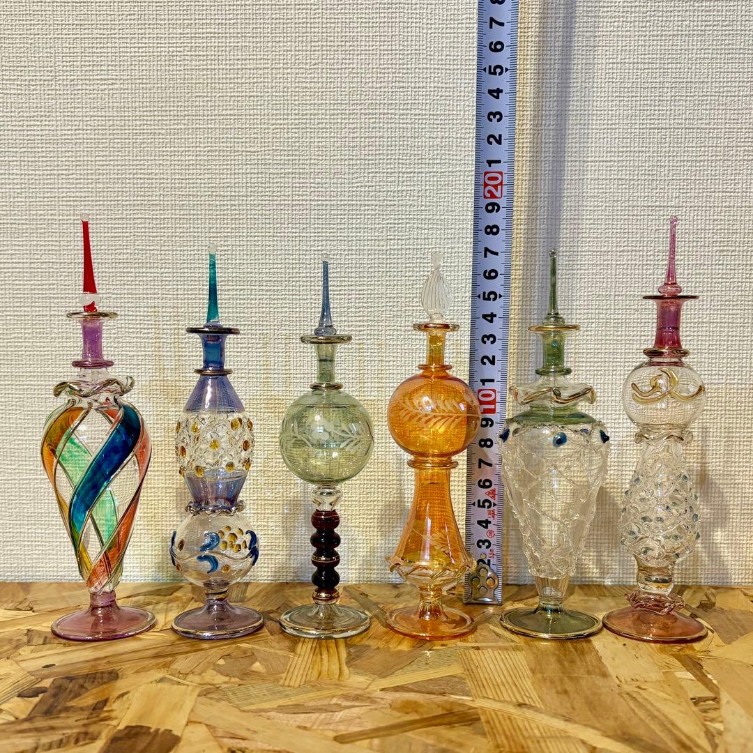 K*T様 エジプト　香水瓶　6本セット