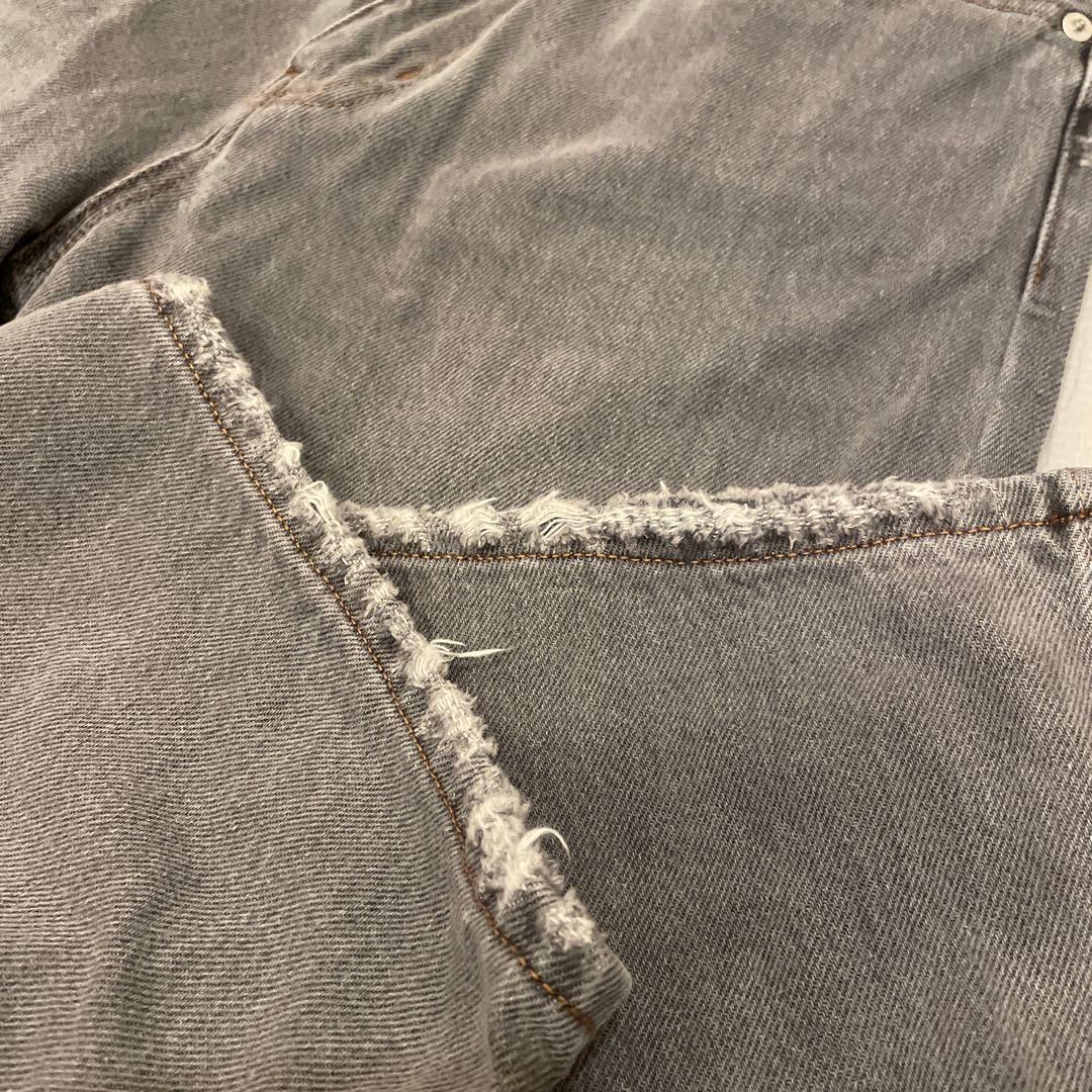Curensology カレンソロジー カーヴィーデニムパンツ　グレー　40