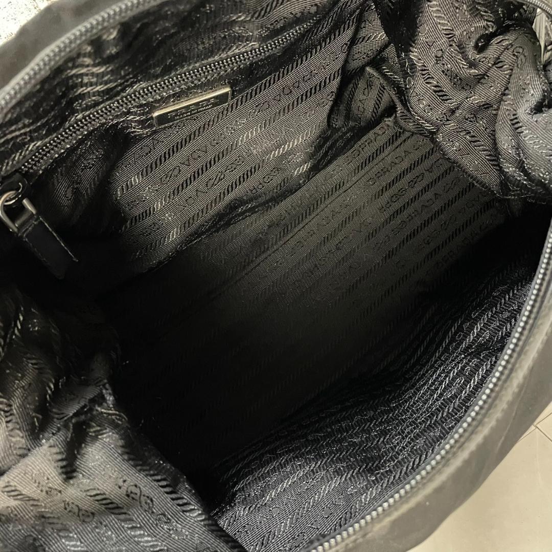 PRADA ハンドバッグ プラダ ミニボストンバッグ BR3697 黒 良品