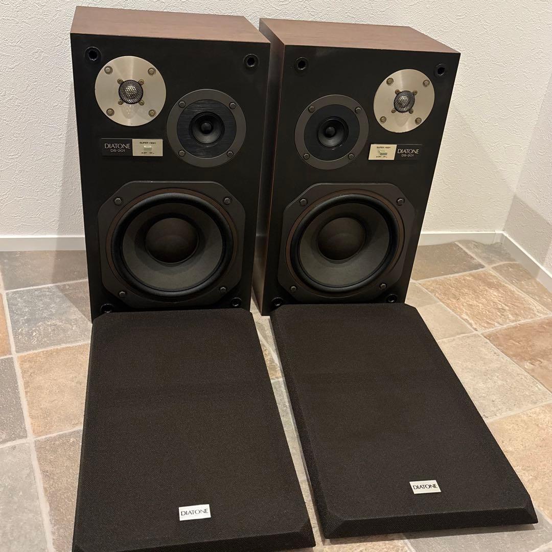 【希少美品】DIATONE DS-201 3ウェイスピーカー ペア ダイヤトーン