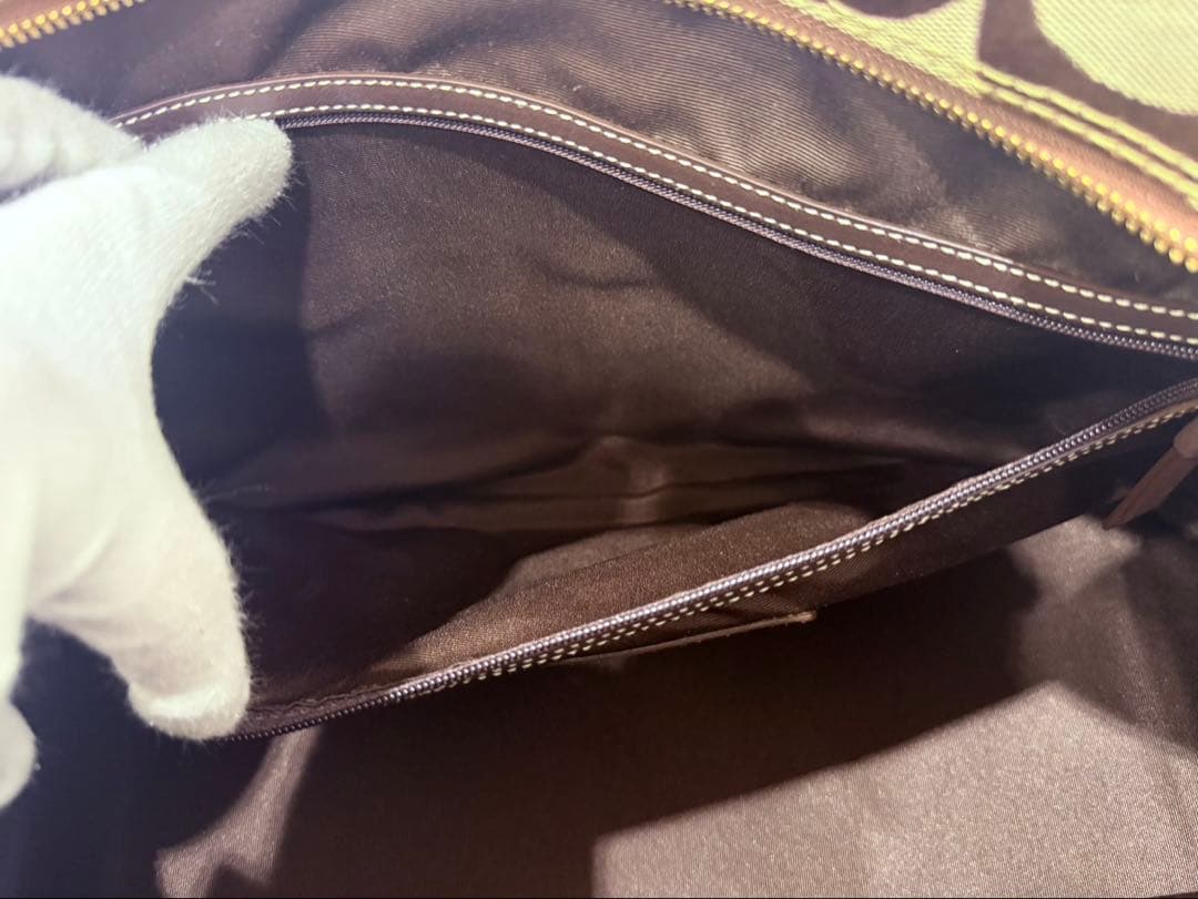 コーチ COACH ボストンバッグ　シグネチャー　キャンバス　レザー　2way