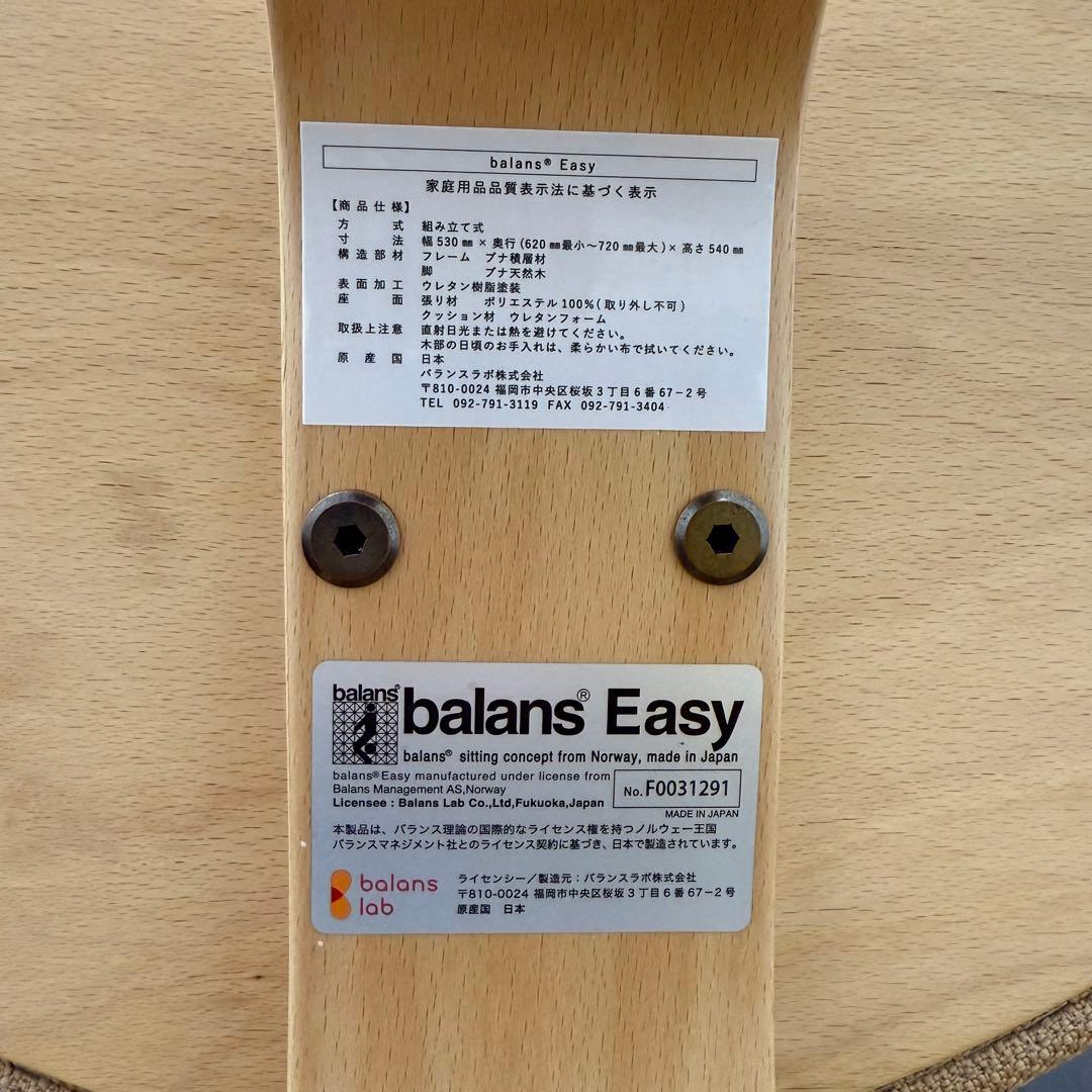 H111C6 展示品 Rybo リボ バランスチェア