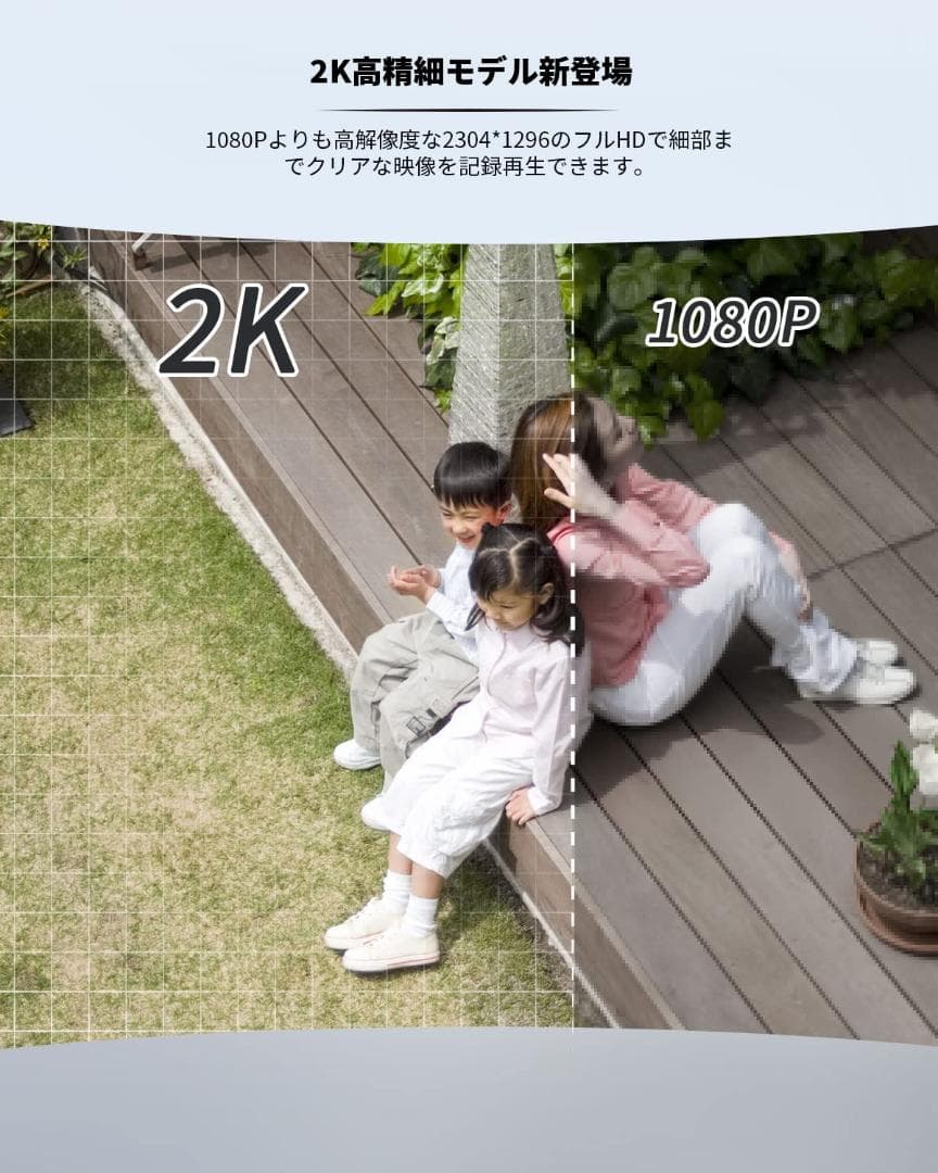 太陽光充電 300万高画素 防犯カメラ