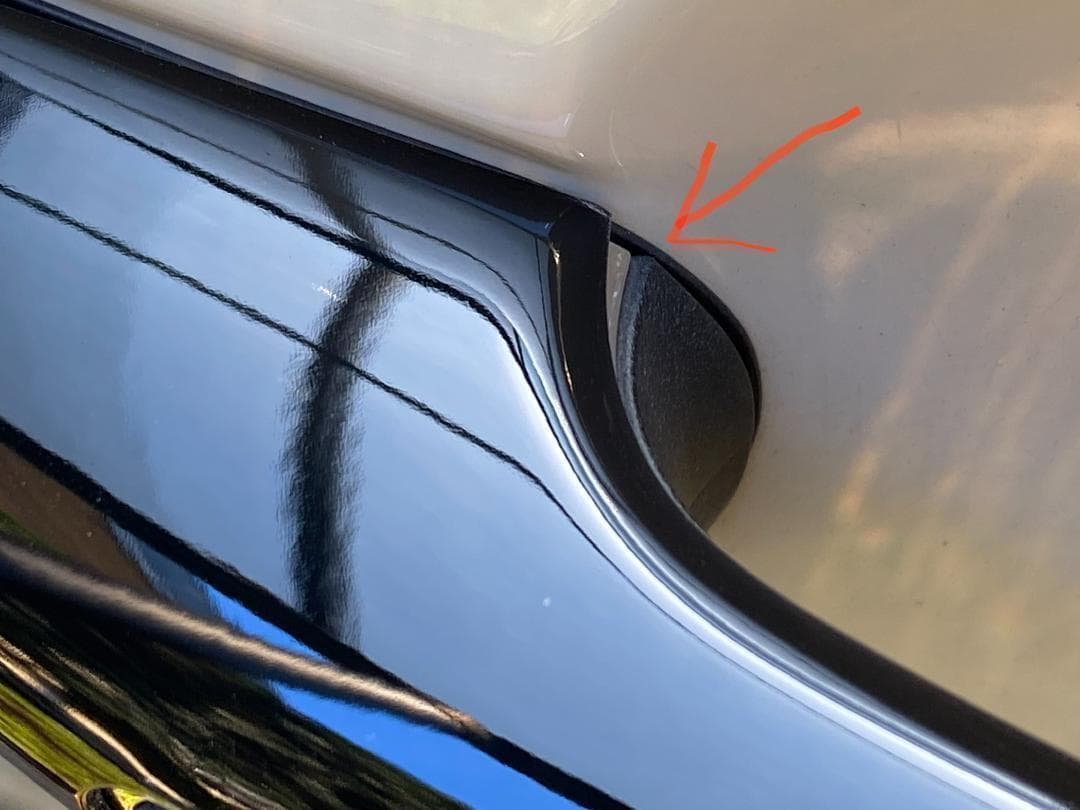 MINI F54 クラブマン用 ピアノブラック・ドアハンドルカバー　6個セット