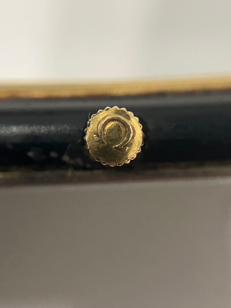 オメガ デヴィル スクエア 1450 クォーツ 稼動品　ベルト社外品