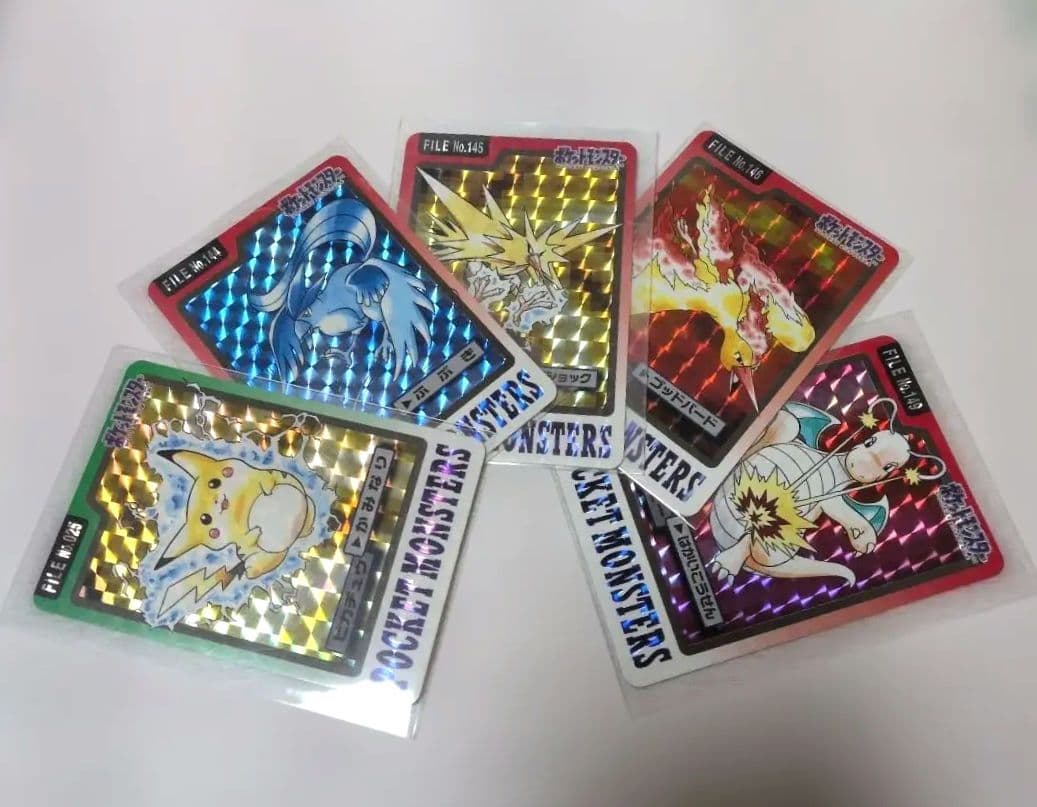 【美品 希少】ポケットモンスター ピカチュウ＆御三家＆カイリュー