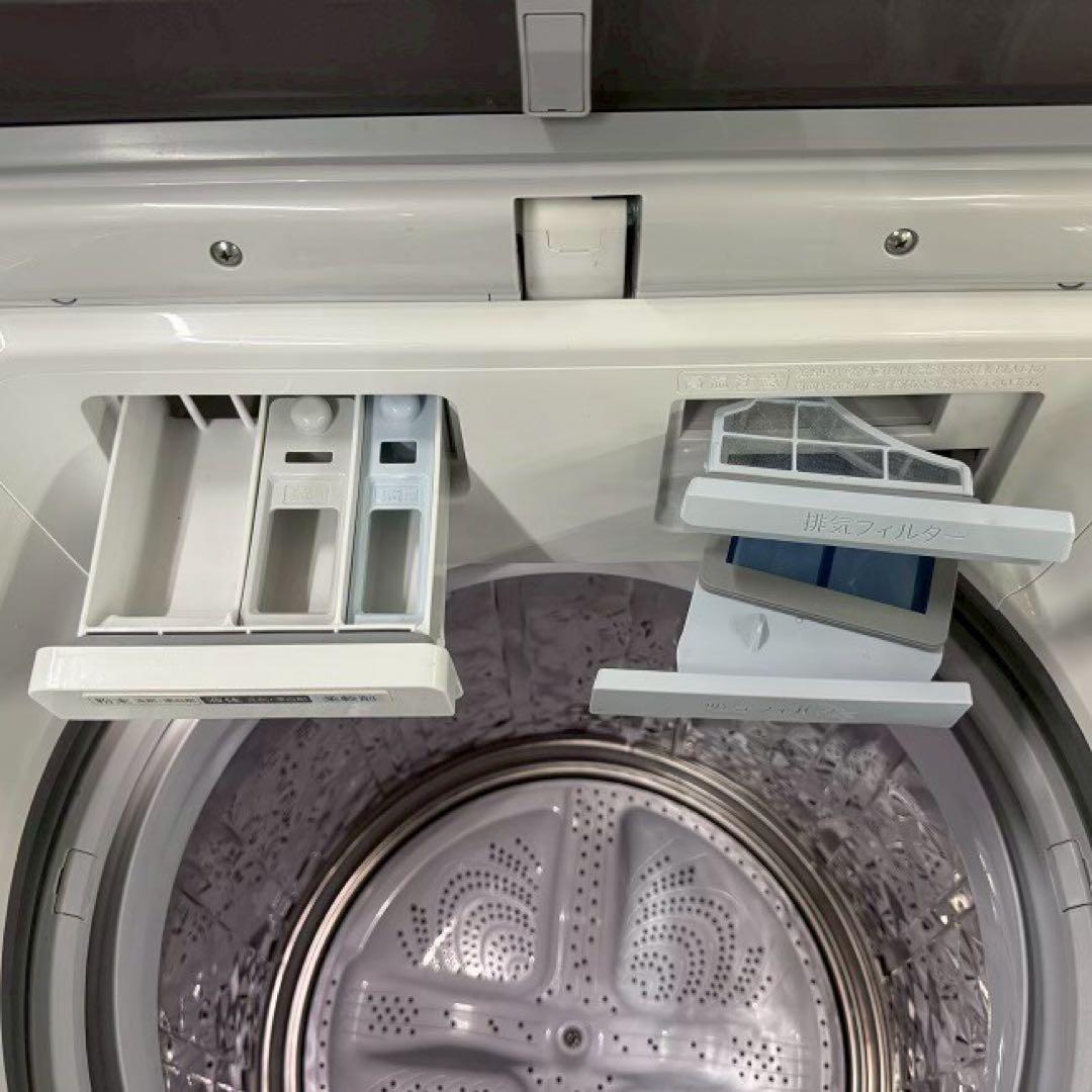 地域限定配送無料　シャープ　縦型洗濯乾燥機　ES-PT10C 10キロ　美品