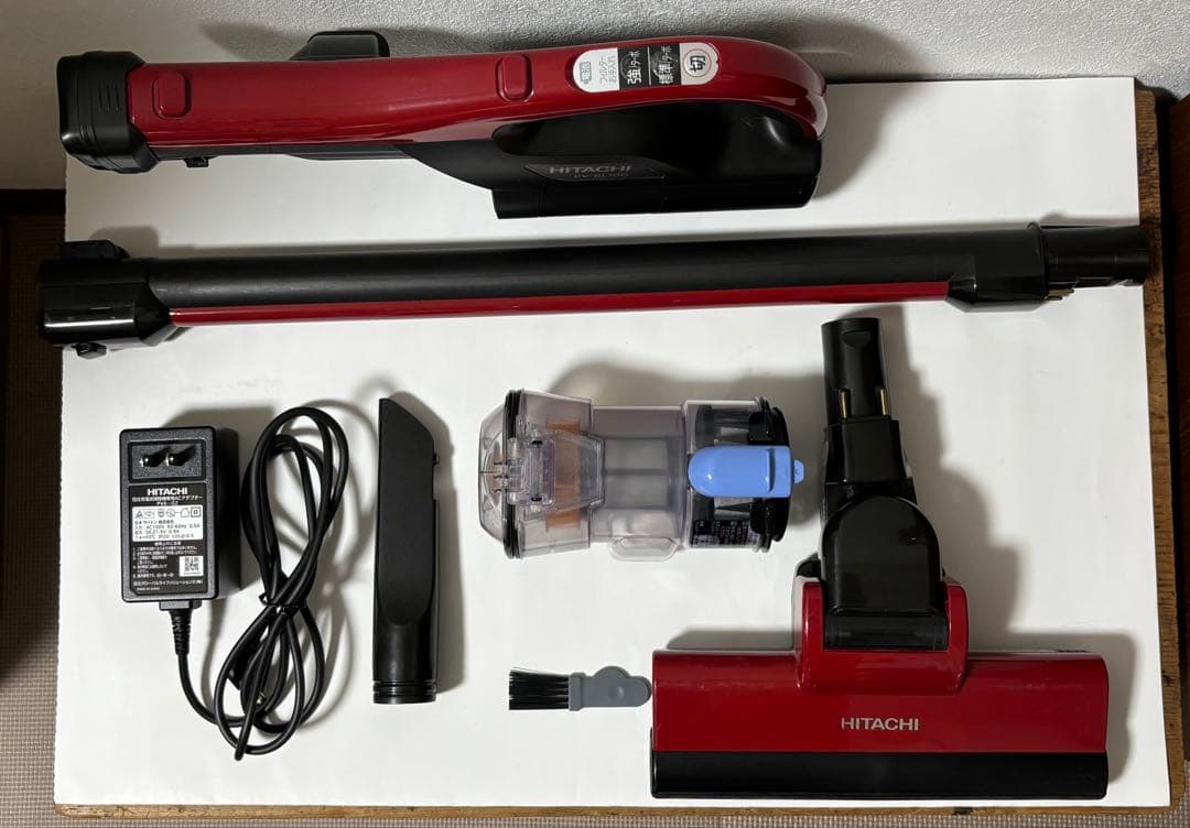 HITACHI 掃除機 PV-BL10G コードレス ハイパワー強力 サイクロン