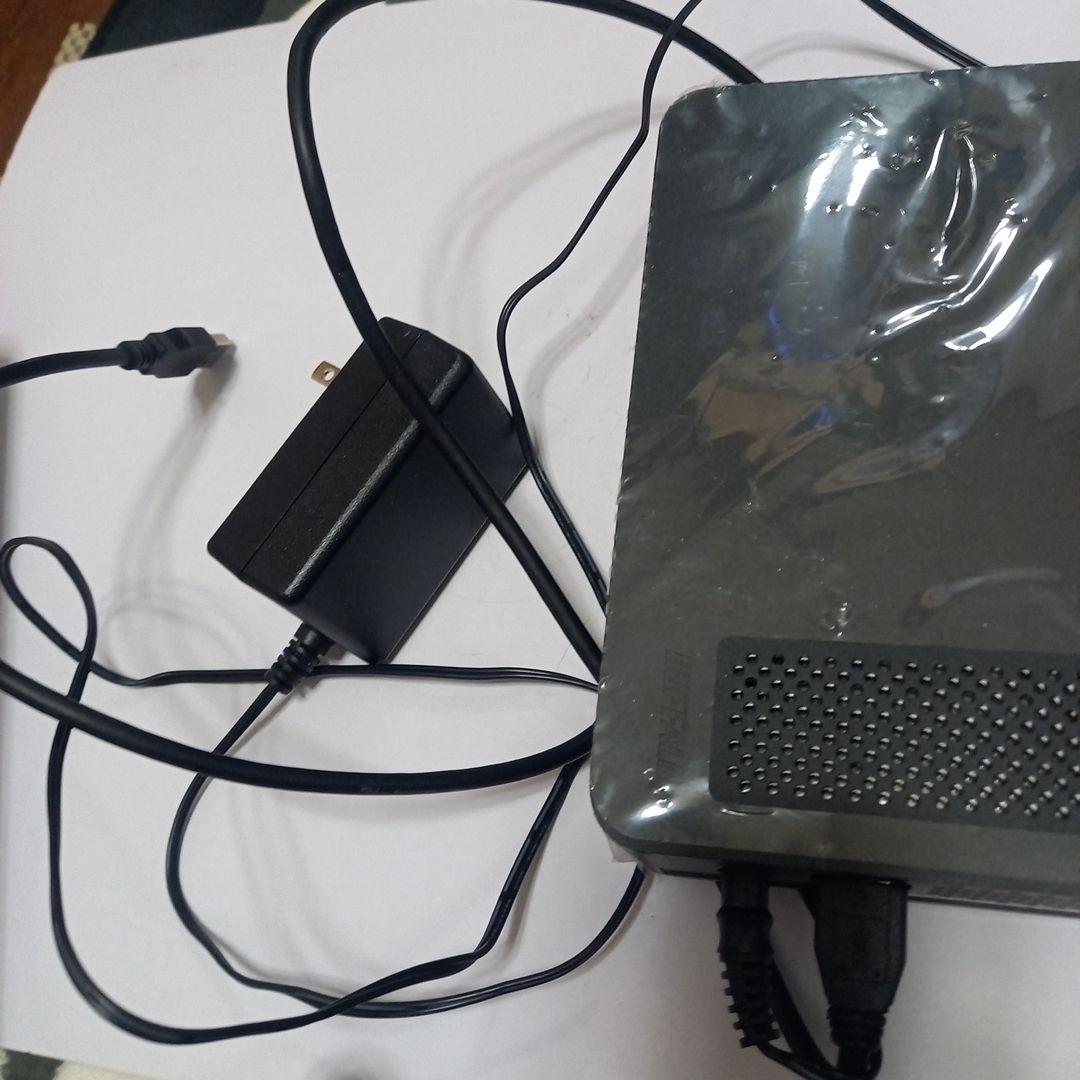 外付けハードディスク USB接続 スリムタイプ