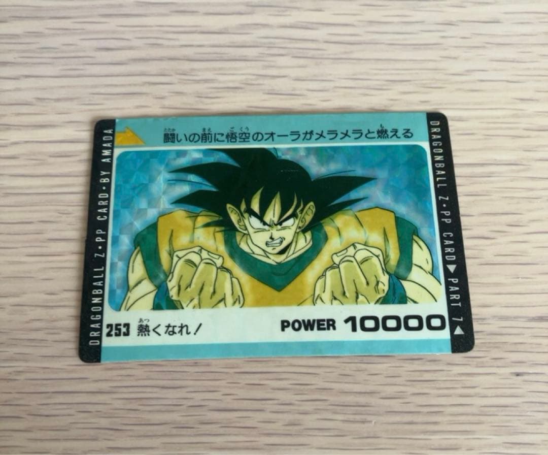 【希少品】ドラゴンボールアマダPPカード No.253 熱くなれ！