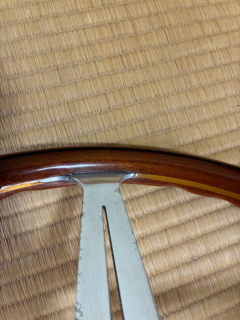 Nardi 3スポーク ステアリングクラシックウッド　36.5