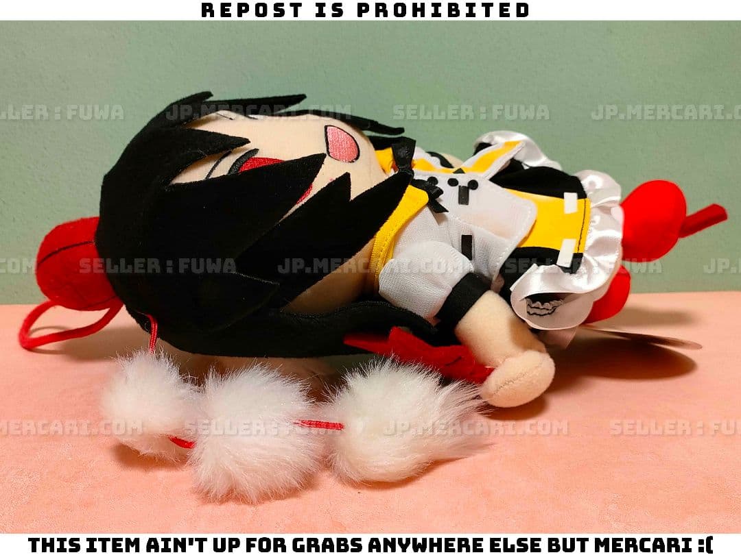 【未使用】東方project 射命丸文 ふぁふぁ ぬいぐるみ