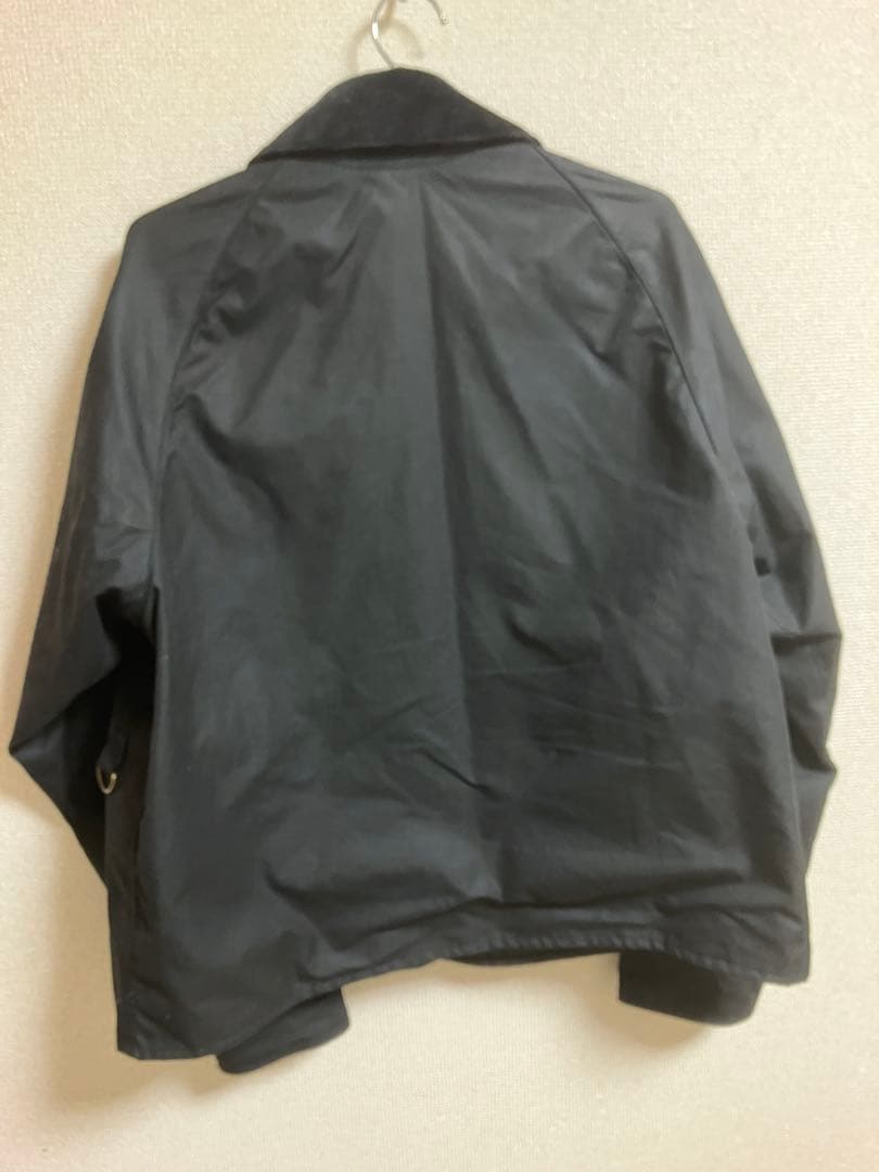 Barbour Spey Wax Short JKT BLK サイズL