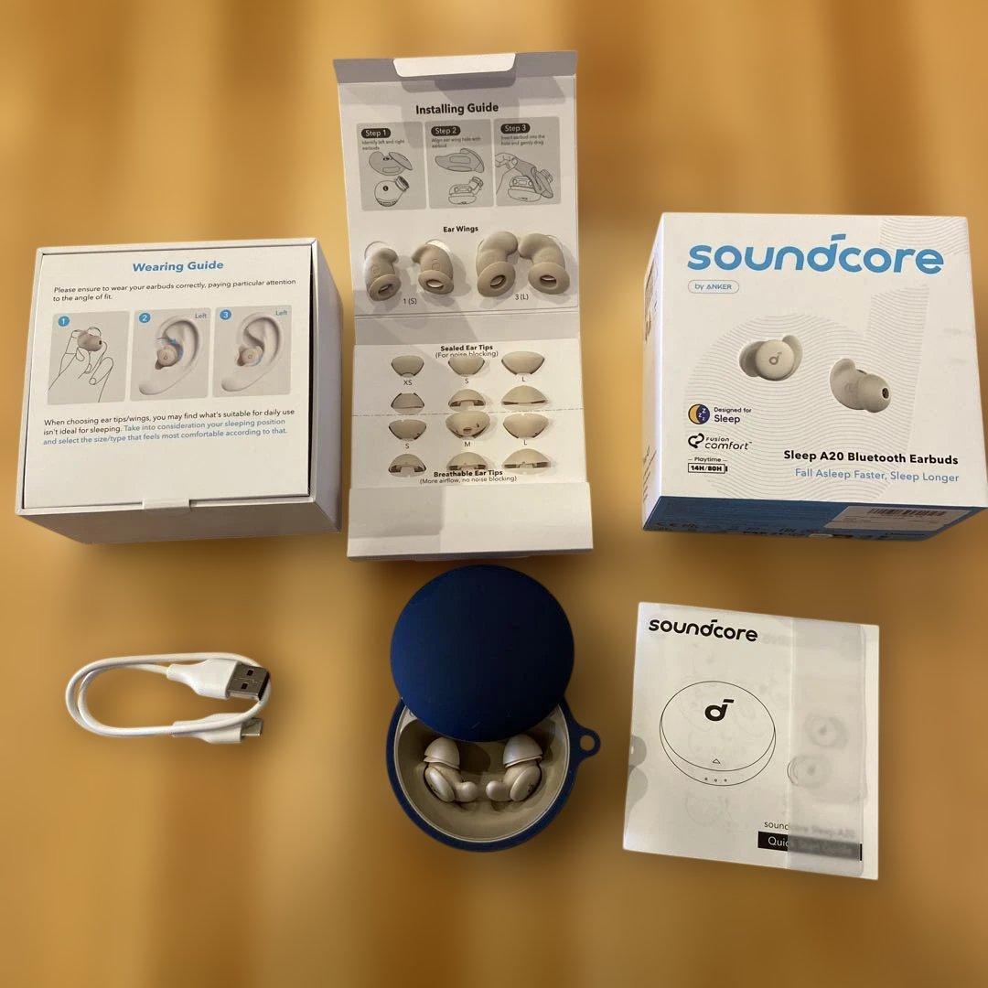 イヤホン soundcore Sleep A20 Bluetooth Earbuds