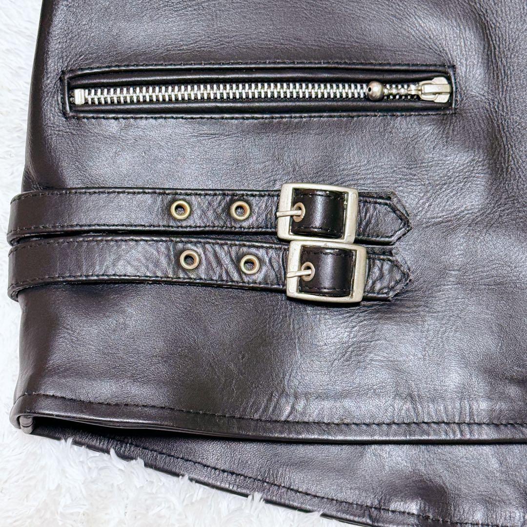 HORN WORKS ホーンワークス シングルライダース レザー 革ジャン