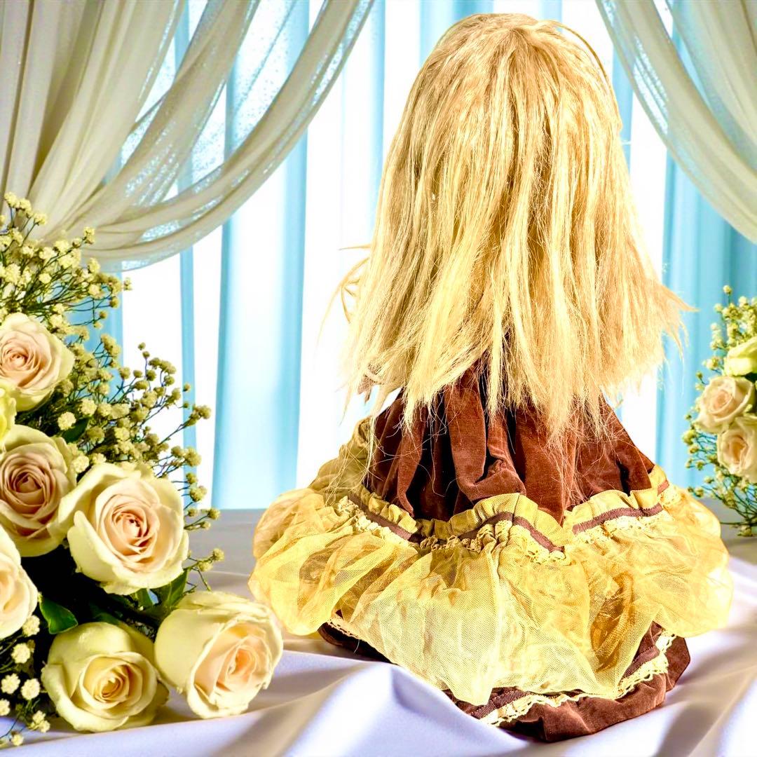 ビスクドール ジュモー フランス プリンセスドレス シェルカメオ エリザベスコイ