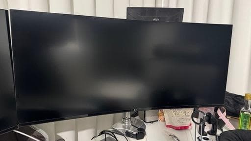 LG 40WP95C-W 39.7インチ 5K2K 曲面ウルトラワイドモニター