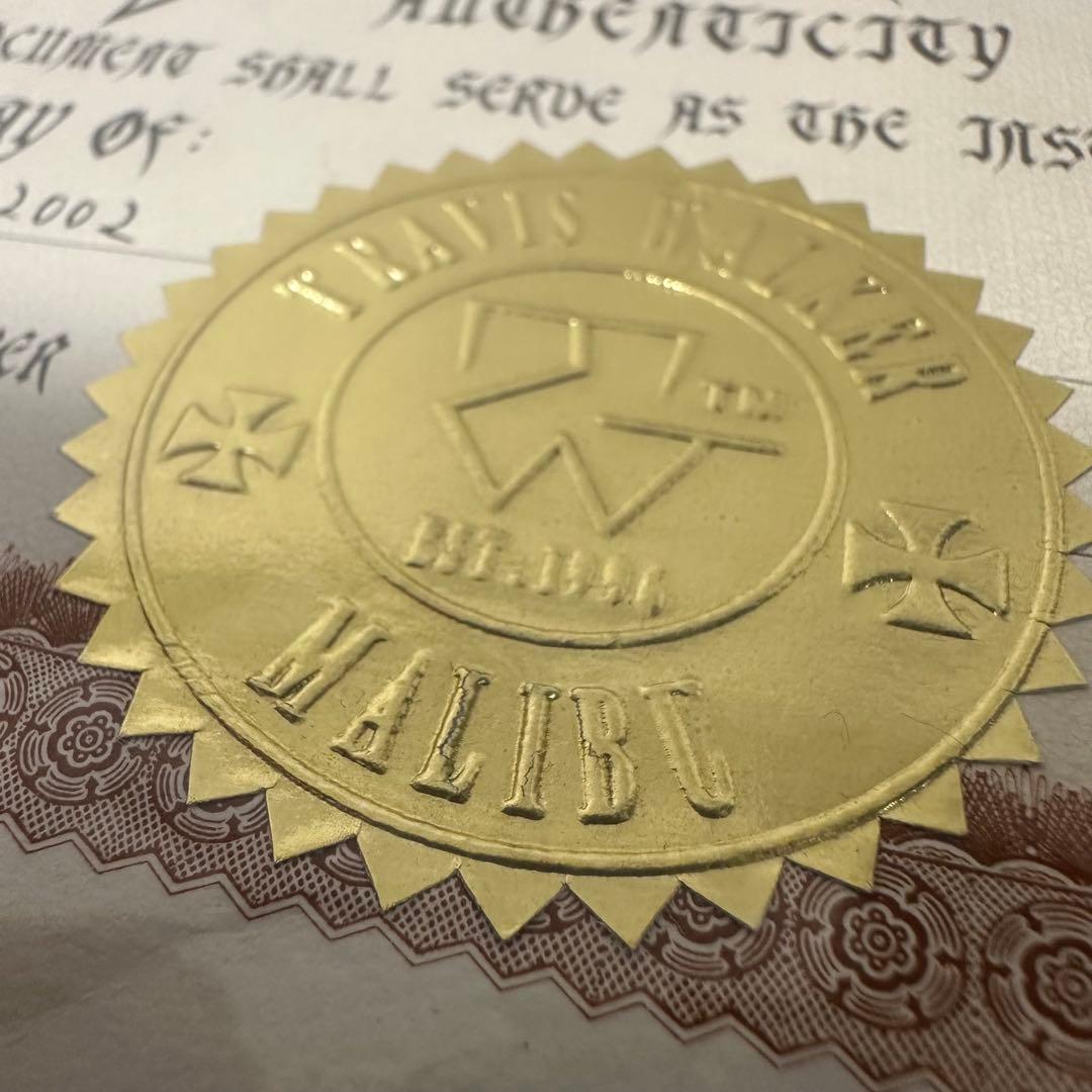 Travis Walker Helmet Skull Ring 21号　保証書付