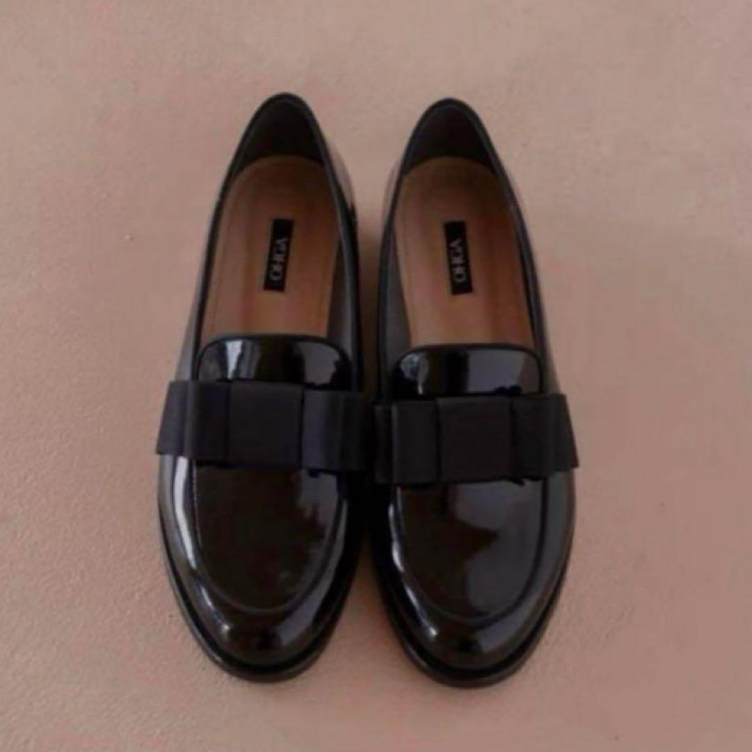 ((♡♡))OHGA RIBON LOAFER 22.5cm 新品