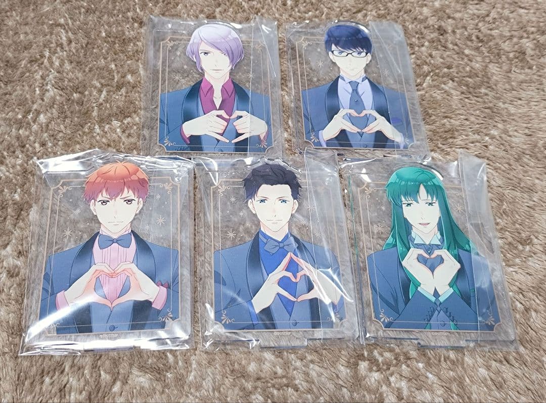 スタミュ　5周年アクリルスタンドキーホルダー　華桜会セット