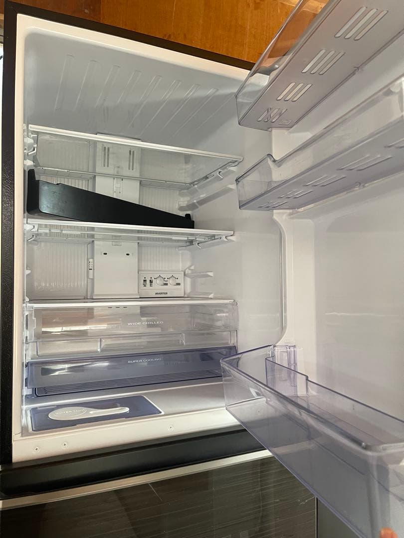 3ドア330L三菱ノンフロン冷凍冷蔵庫