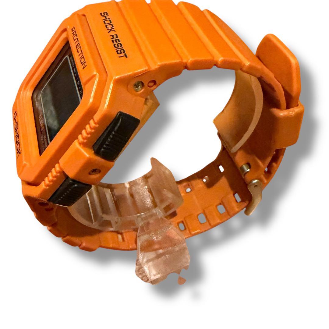 BEAMS×G-SHOCK G-5500BE デジタル腕時計 オレンジ