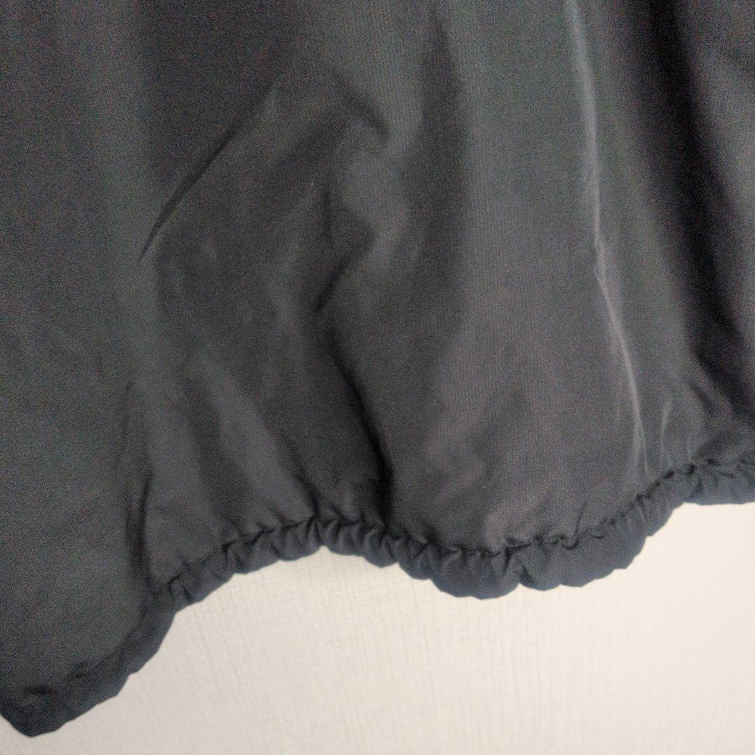 90s イヴサンローラン 刺繍 ナイロンジャケット ブラック L