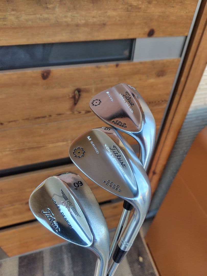ボーケイウェッジ52,56,60,3本セット