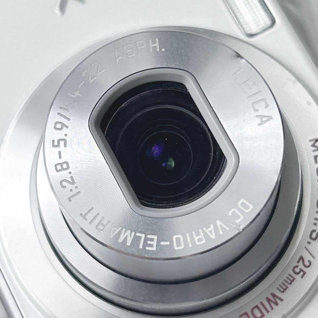 【美品】Panasonic LUMIX DMC-FX37 液晶キズなし ホワイト