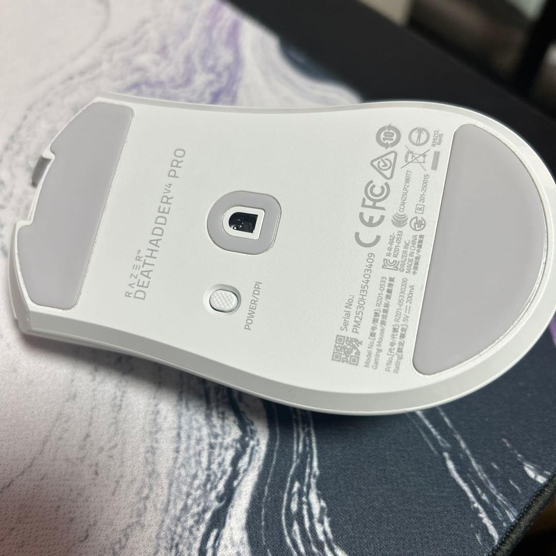 マウス・トラックボール deathadder v4 pro white edition