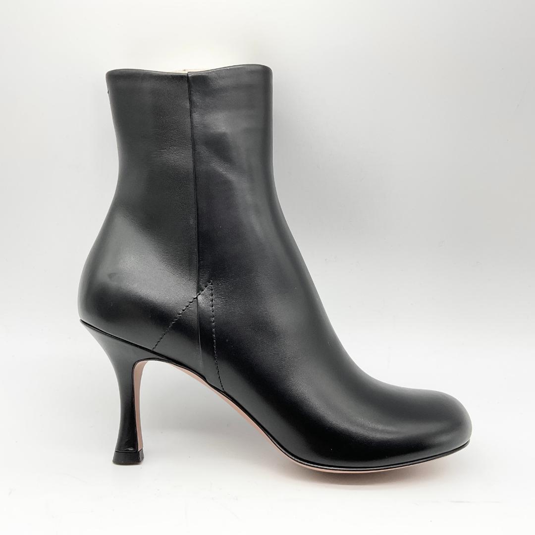 【未使用】PELLICO VOLTA ジップレザーブーツ ブラック 38