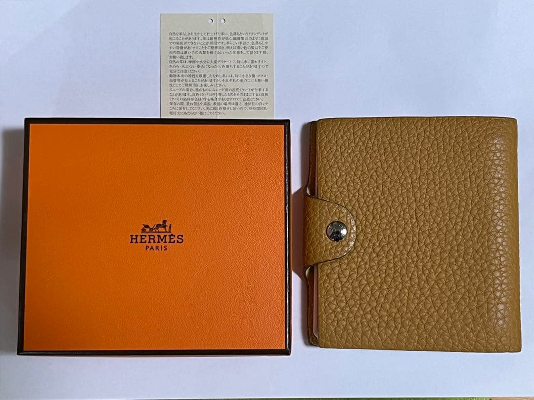 エルメスHERMES ユリスミニトゴ メモ帳 リフィル付き
