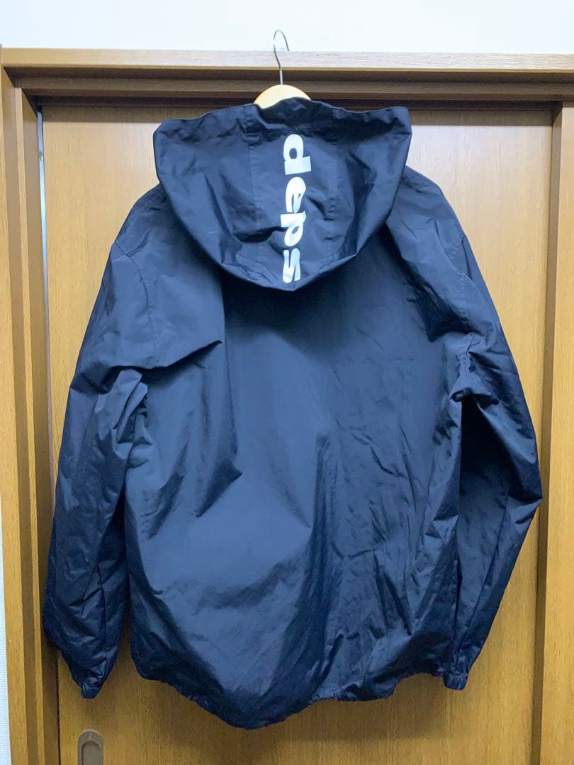 deps ボックスロゴ ブラック アノラックジャケット