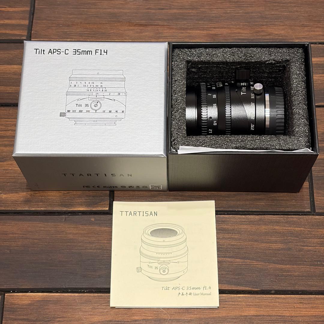 レンズ(単焦点) TTARTISAN Tilt APS-C 35mm F1.4