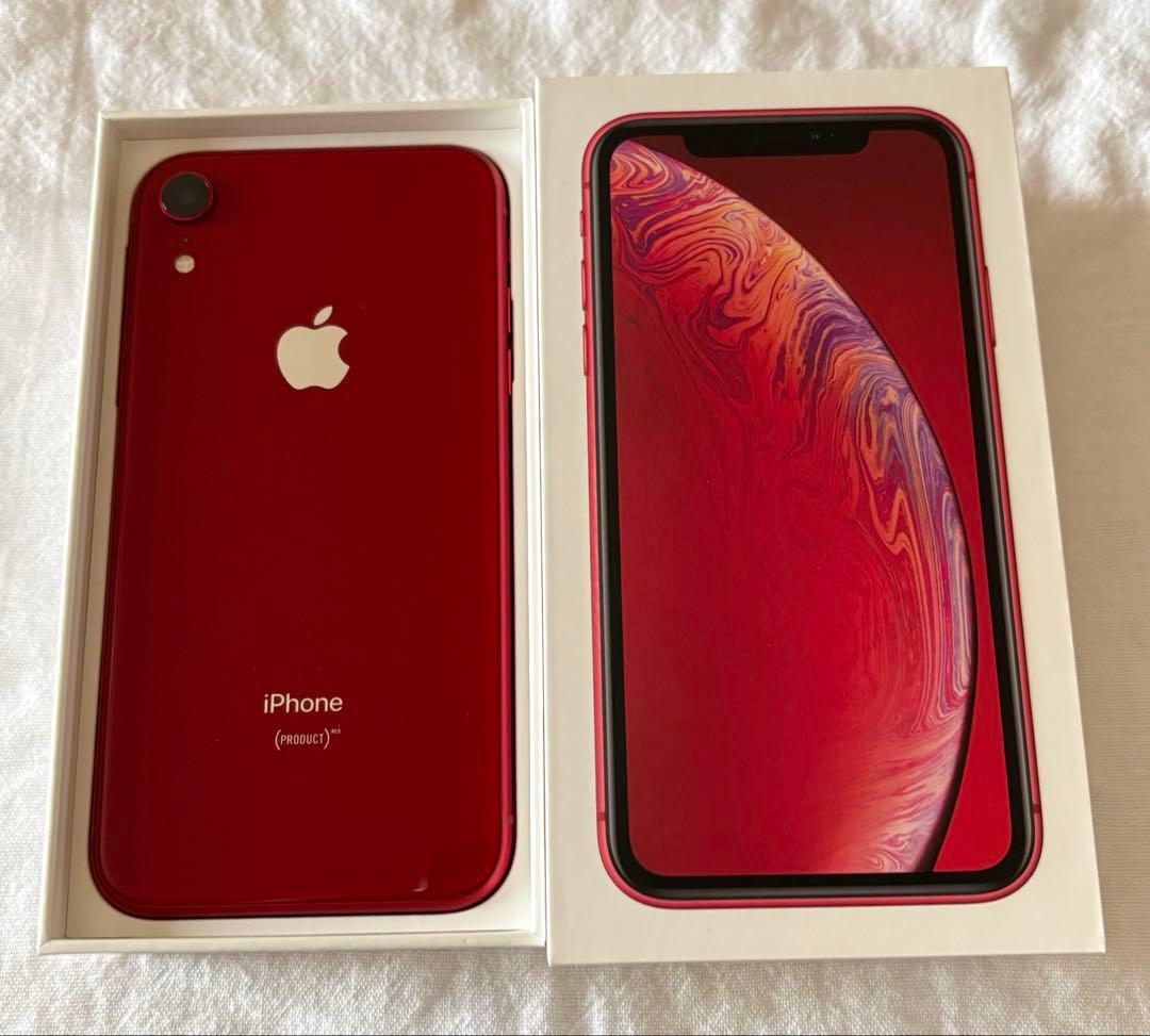 Apple iPhone XR 赤 本体