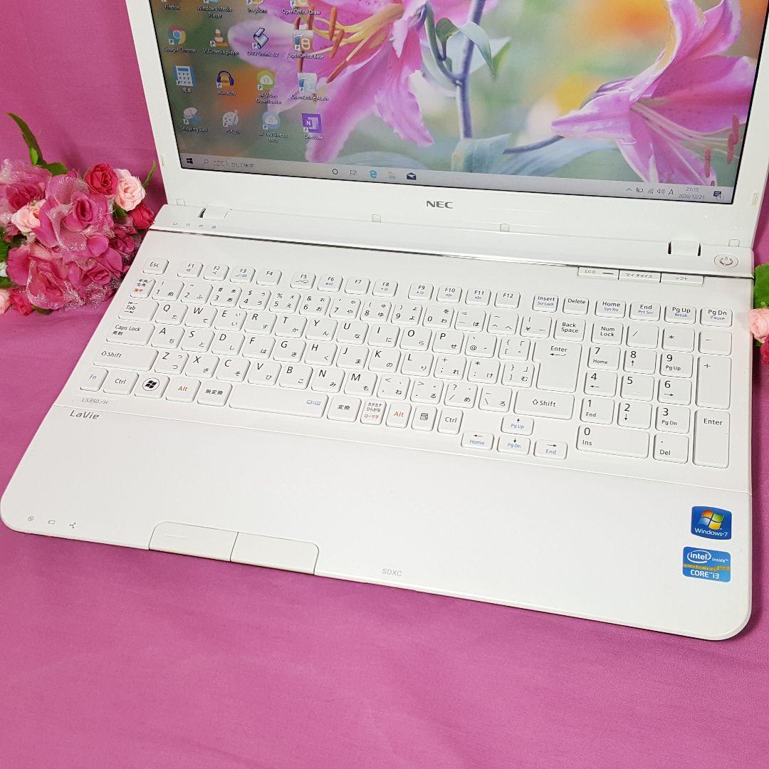 最新Win11/新品SSD512GB/8GB/ブルーレイ/3世代Core-i7♪