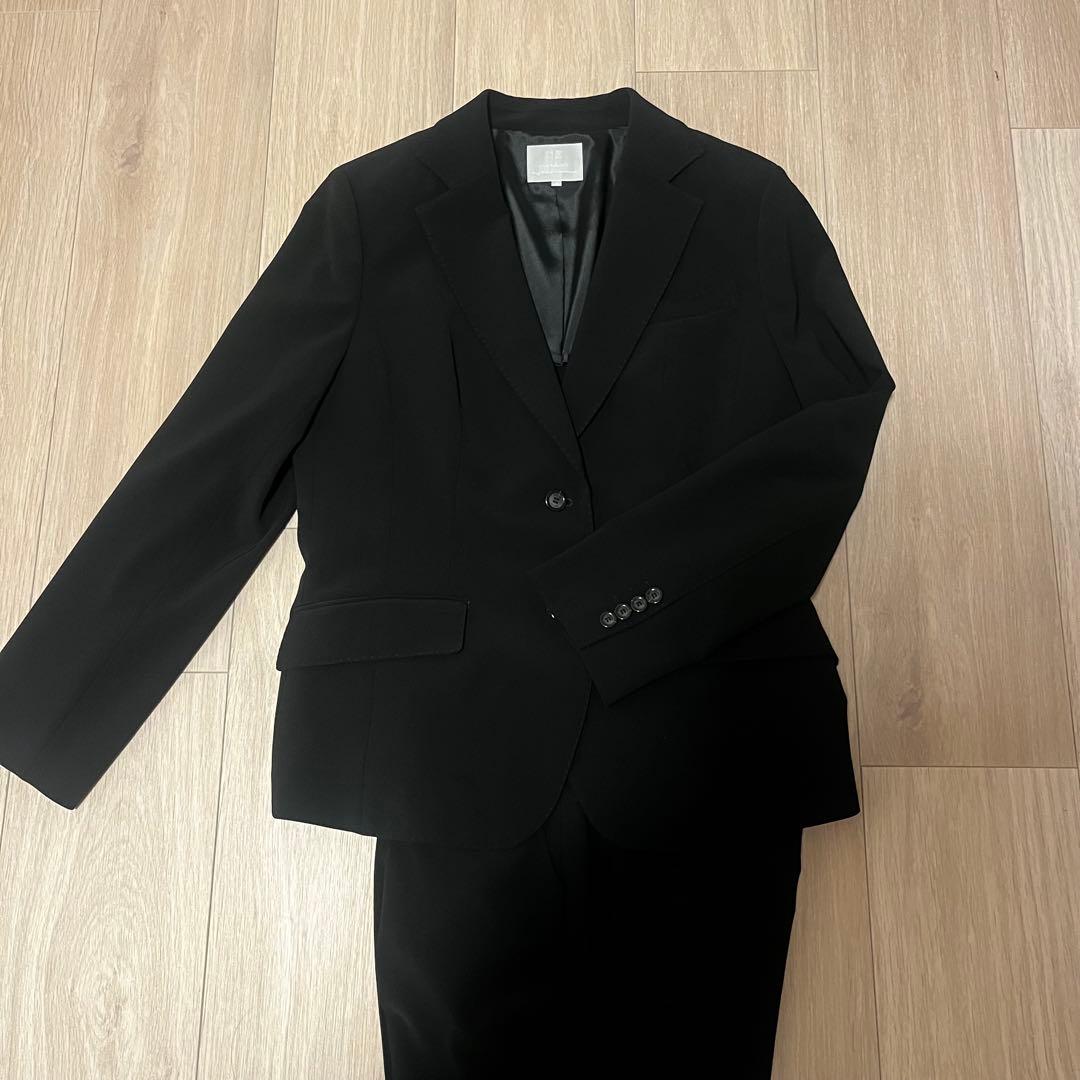 【極美品】23区 ブラックビジネススーツ上下 セットアップ