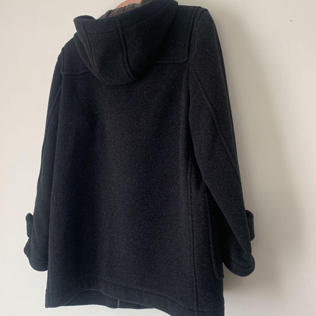 EASTBOYウール100%ダッフルコート11号ダークグレイ¥49000高校生