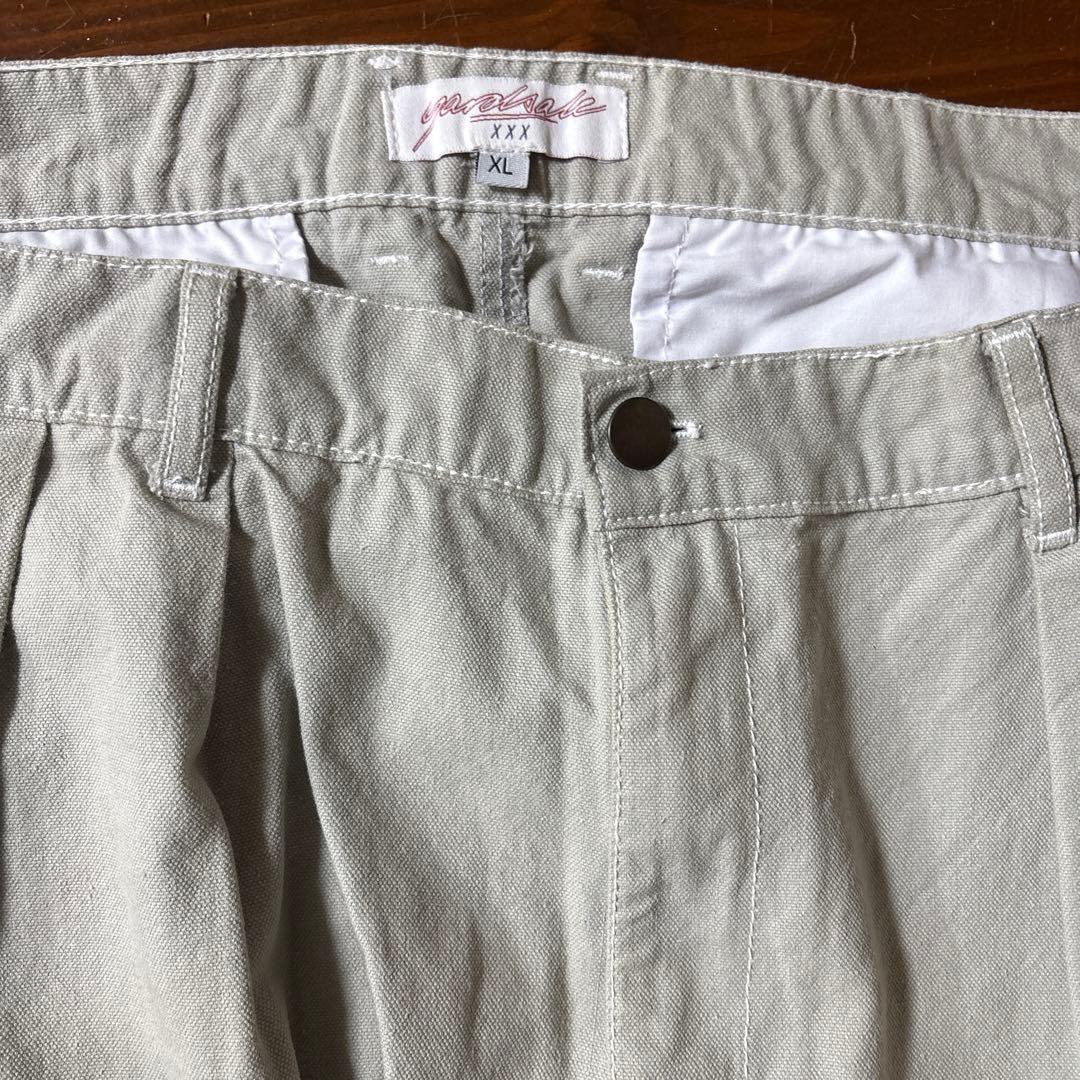 yardsale phantasy slacks ヤードセールホワイトデニム