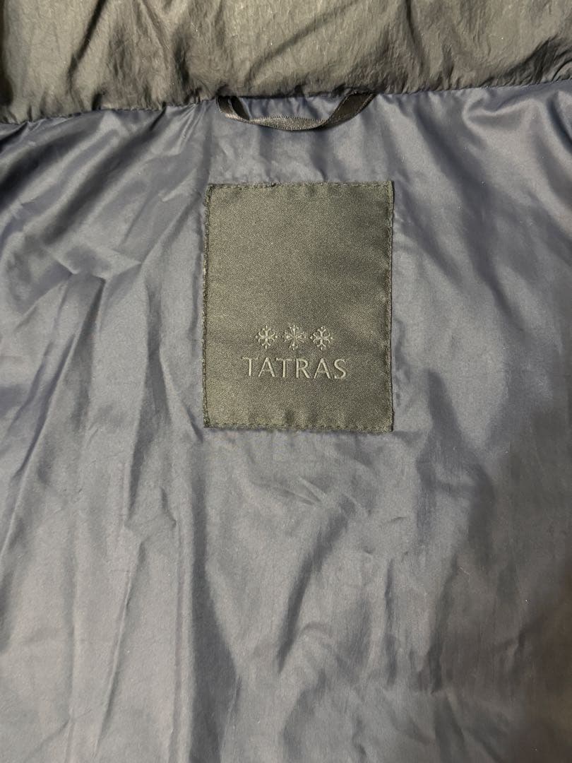 タトラス ポルテアマ ダウンコート　M ダークネイビー