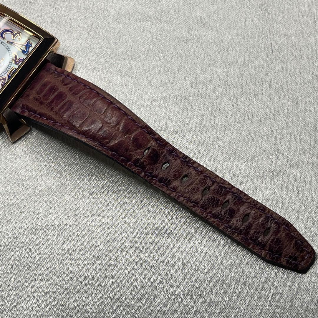 GAGA MILANO NAPOLEONE クォーツ シェル 2針