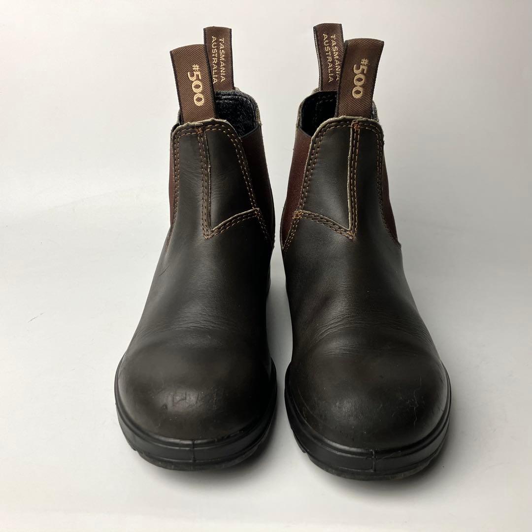 【BLUNDSTONE】サイドゴア　チェルシーブーツ　スタウトブラウン　23cm