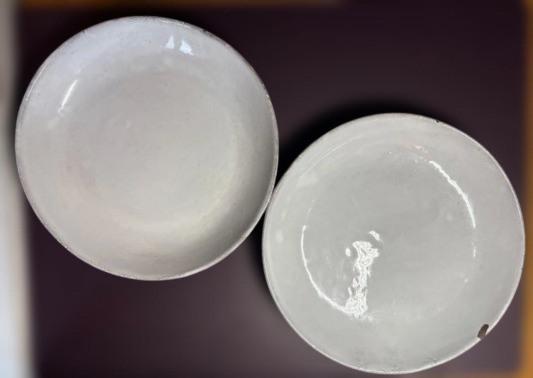 Astier de Villatte　陶器皿2枚　直径約19cm