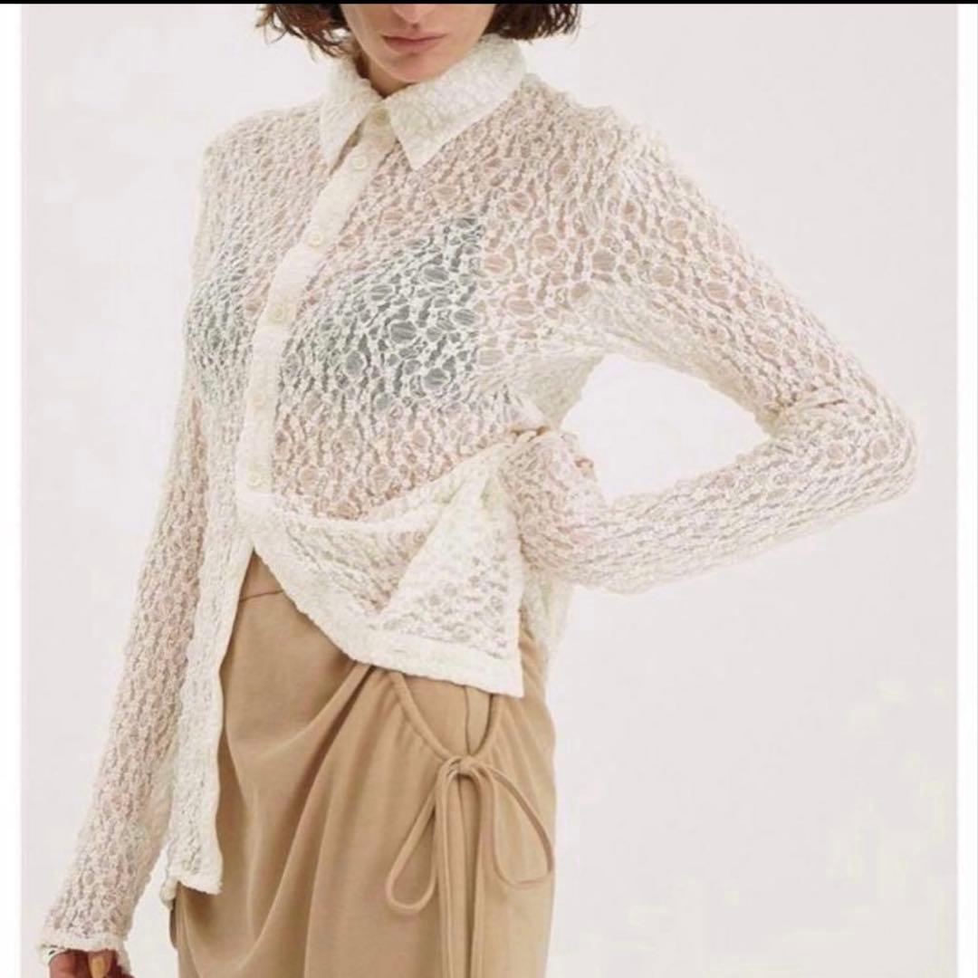 CLANE LADY LACE SHIRT サイズ1