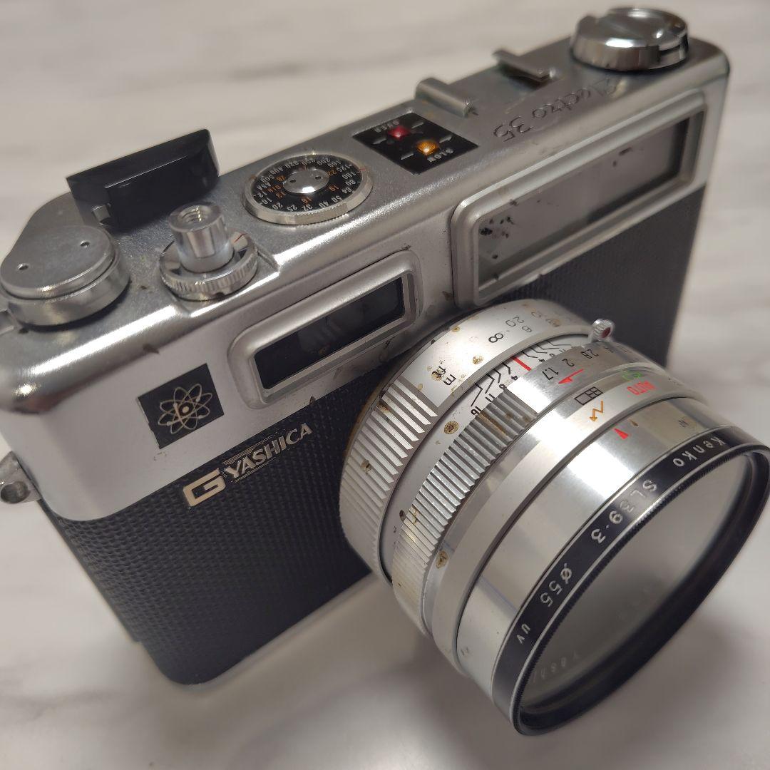 ジャンク品　フィルムカメラ　ヤシカ　YASHICA　エレクトロ35　専用ケース