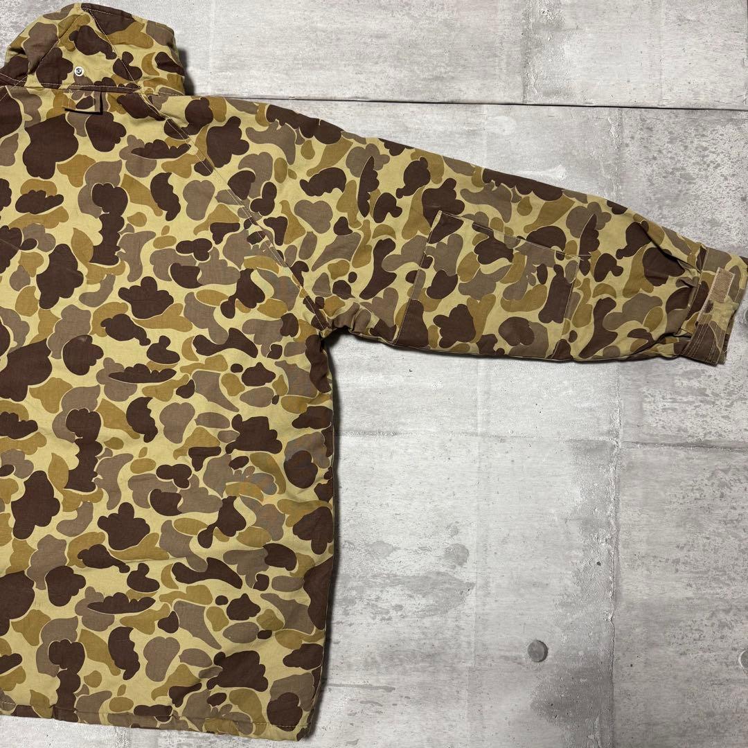 80s 台湾製 マウンテンパーカー ダックハンターカモ フロッグスキン XL