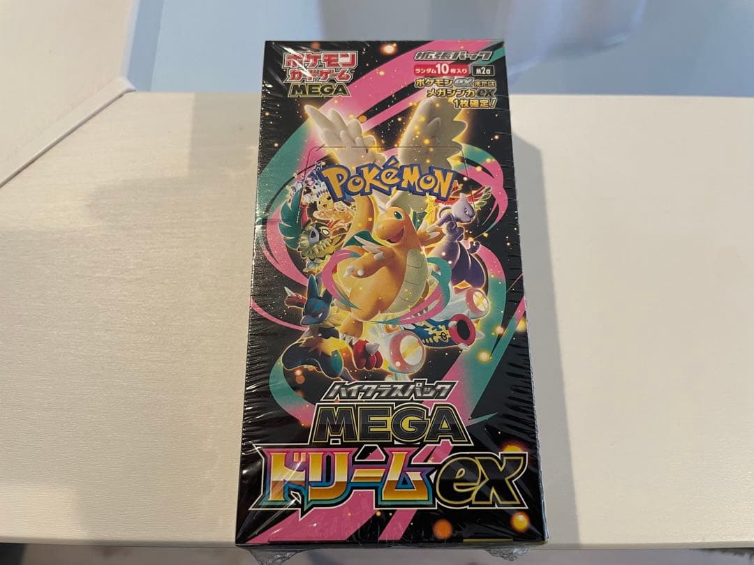 ポケモンカード MEGAドリームex 新品未開封 シュリンク付き1BOX