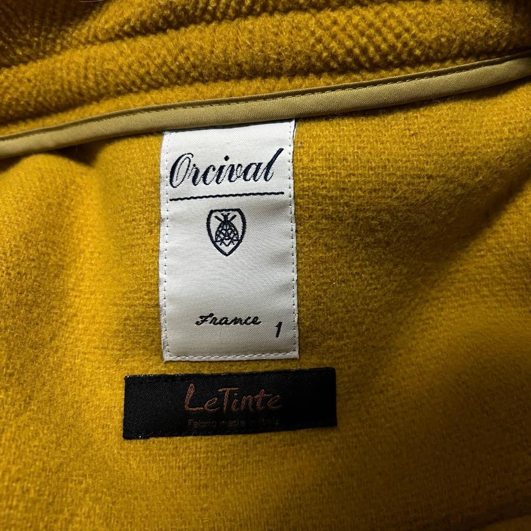 【ORCIVAL】 ヘリンボーン ダッフルコート