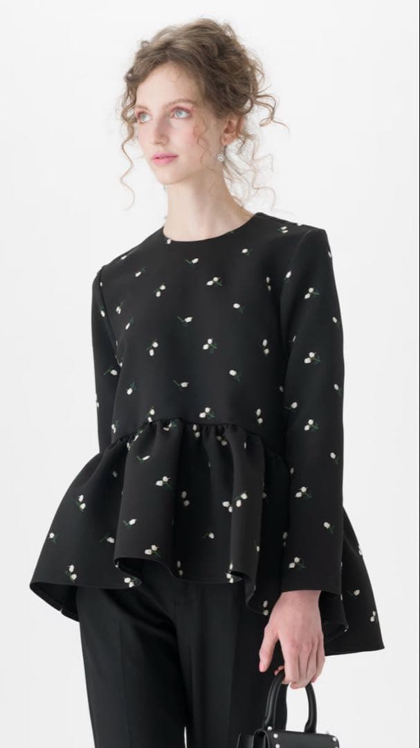 ツルバイマリコオイカワ　Gala 25W トップス　36 ブラウス　47300円